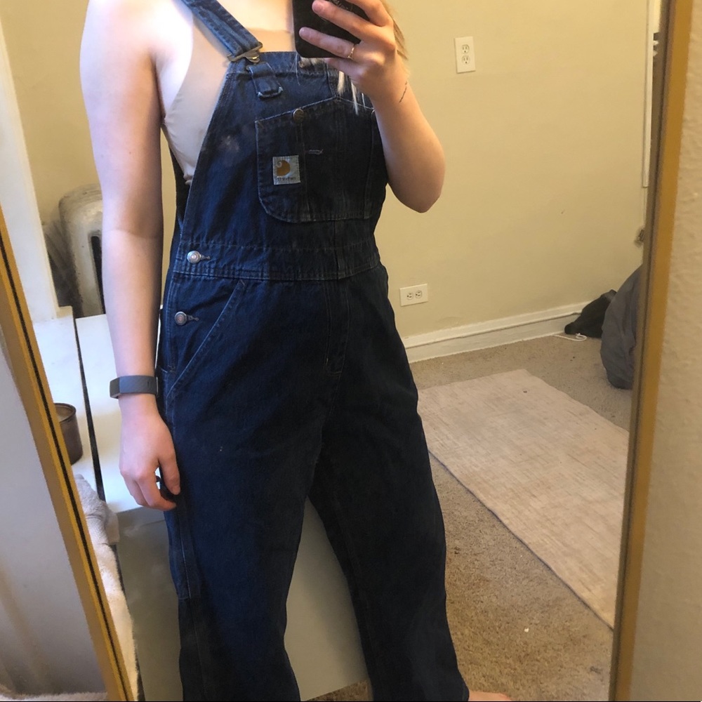 Carahartt denim dungarees overall